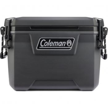 Nevera Portátil Coleman Convoy 55 QT - Capacidad 53L, Aislante, Color Gris