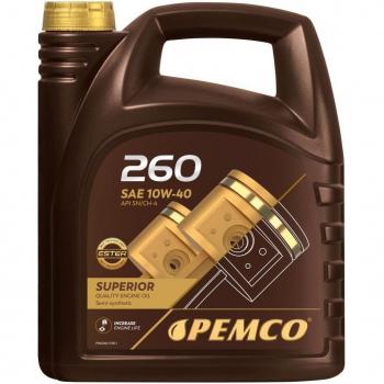 Aceite de motor PEMCO 10W-40 semi-sintético para VW, AUDI y MERCEDES-BENZ - 5 litros