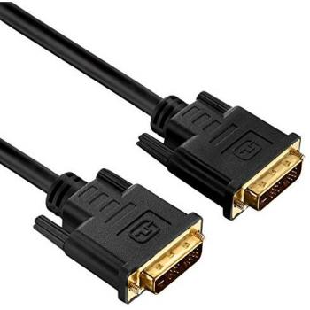 Cable DVI 18+1 macho, enlace único, 1.5 m, apantallamiento triple - PureInstall