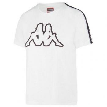 Camiseta de Manga Corta Kappa para Mujer 31154ZW A07 Blanco S