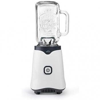 Lacor 69386 - Batidora personal MIX & GO con jarra de cristal de 500 ml, Libre de BPA, 350 W