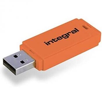 Integral Pen Drive Memoria USB 2.0 de 32 GB Neón