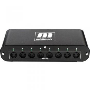 Interfaz MIDI Miditech 8x8 y 16x16