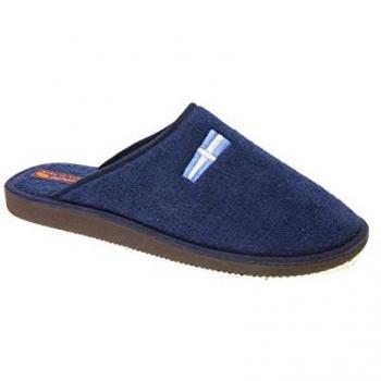Zapatilla Abierta Casa para Hombre Doctor Cutillas mod. 12254, color Marino, talla 42, fabricadas en España
