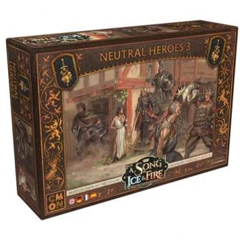 Cmon Canción de Hielo y Fuego: Héroes Neutrales Juego de Mesa Expansión | Expansión | 2 Jugadores | A Partir de 14 años | 45-60 Minutos | Alemán
