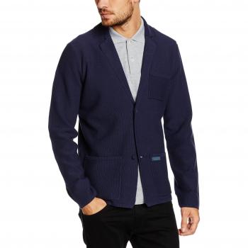 Pepe Jeans Melbourne, Chaqueta Punto Para Hombre, Azul