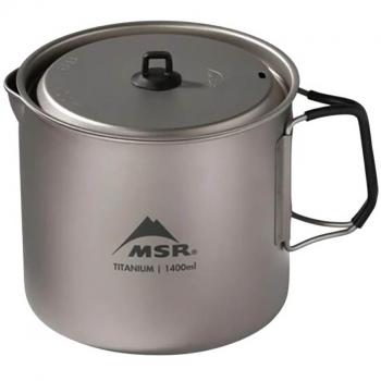 MSR Titan Kettle 1400 ml - Titanium Gray Cooking Pot