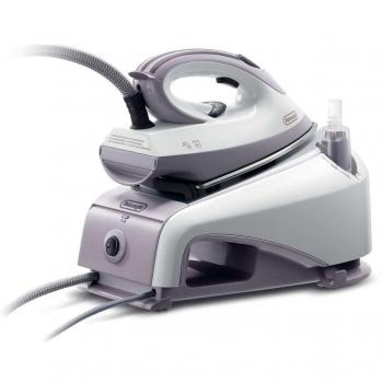 De'Longhi VVX1420 - Centro de planchado, color multicolor, material acero inoxidable, potencia 2200 W