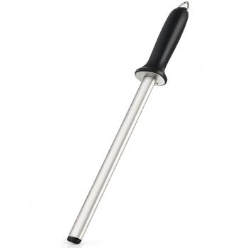 INTEY Chaira Diamante, Afilador de Cuchillos, Ideal Para Cuchillos de Chef Profesional y Hogar - 26 cm / 10 Pulgada（40cm total）