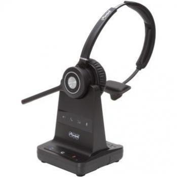 Auerswald COMfortel H-600 Auriculares DECT Inalámbricos y Alámbricos Diadema Oficina/Centro de Llamadas Bluetooth Negro
