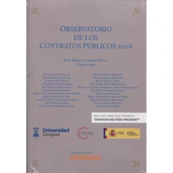 Observatorio de los contratos públicos 2016