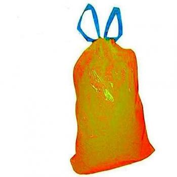 Bolsa de Basura Grande para Condominio con Asas 70x110 cm Amarilla - Paquete de 10 Unidades