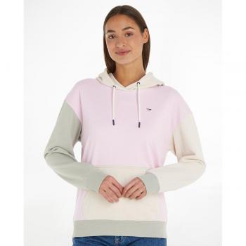 Sudadera Tommy Hilfiger para mujer con capucha y bloques de color