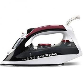 Plancha de Vapor G3 Ferrari Califfo 2200W, Capacidad 280cc, Placa Inox, Auto-Limpieza