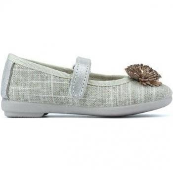 Manoletinas Vulladi Desi Piña K para Niña - Diseño Original y Cómodo Beige (Talla 26)