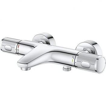 Grohe Grohtherm 1000 Performance Thermostatic Bath and Shower Mixer 1/2