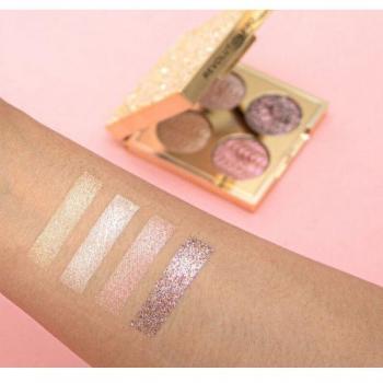 Paleta de Sombras Ultimate Eye Look - Revolution Pro - Gold Crystal