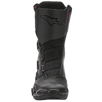Alpinestars SP-X Boa Botas de Moto para Hombre, Negras, Talla 42 EU, Diseño de Carretera con Sistema de Cierre Boa