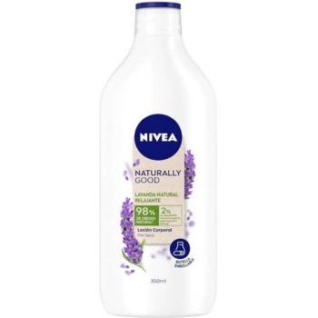 Nivea Naturally Good Body Milk Lavanda 350 ml Loción Corporal para Piel Seca