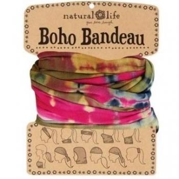 Natural Life Boho Bandeau - Bandana para mujer multicolor, talla M