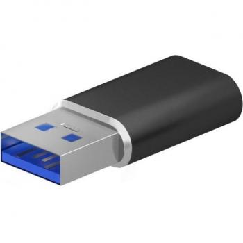 Aisens A108-0678 Mini Adaptador USB 3.2 Gen2 Tipo-C Hembra a USB-A Macho 3A