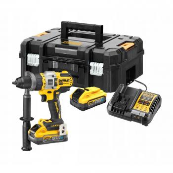 Taladro Percutor sin escobillas XR 18V XRP 13mm 112Nm DCD999H2T-QW Dewalt wiertarko-wkrętarka udarowa 18v con dos baterías de 5,