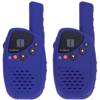 Lexibook Walkie Talkie Recargable con Base de Carga, Alcance 5km