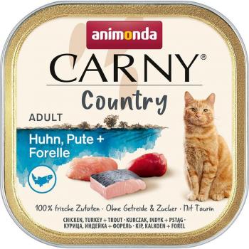 Animonda Carny Country Adult 32 x 100 g - Multipack - Chicken, Turkey & Trout