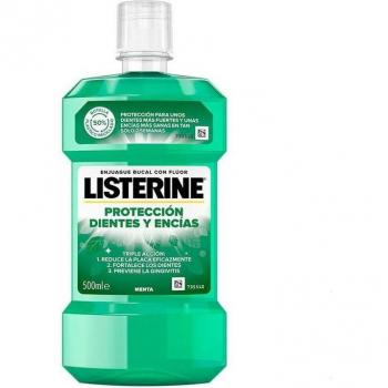Listerine Enjuague Bucal Protección Dientes y Encías 500ml