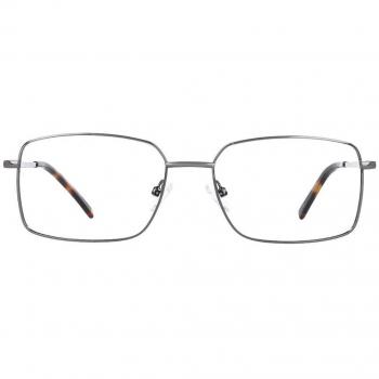 Gafas Recetadas Rectangulares Completo Metal Gunmetal para Hombre - Gafas Anti-Azules - SmartBuy Collection