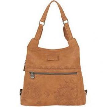 Mochila Bolso Mujer Lois Jeans 302677 color camel