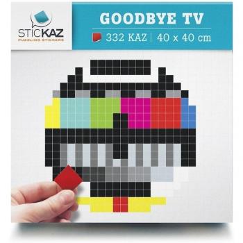 Stickaz SK023 - Goodbye TV - Pegatina Rompecabezas