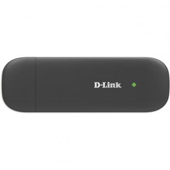D-Link DWM-222 - Modem 4G LTE USB 2.0, 150 Mbps, SIM datos cualquier operador, LED estado, LTE/DC-HSPA+/HSPA/WCDMA, GSM/GPRS/EDGE, compatible Windows y Mac, ranura Micro SD, Negro