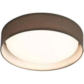Plafón Gianna LED Blanco Acero Textil 1 Bombilla Ø 12,5 cm