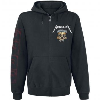 Metallica Vertigo Capucha con Cremallera Negro 3XL