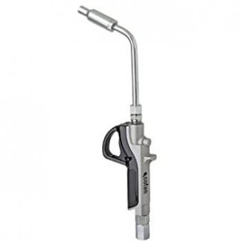 Pistola Lubricante con Boquilla Antigoteo Rígida de 45°, Fabricada en Aluminio, Pistola de Gran Precisión, NO Incluye Contador Digital (PACK: 1)