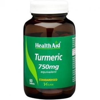 HEALTH AID - TURMERIC ROOT 60 CAP HEALTH