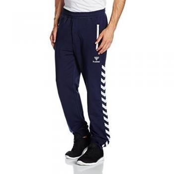 Hummel Pants Classic Bee Aage, hombre, Pants CLASSIC BEE AAGE, azul, XL