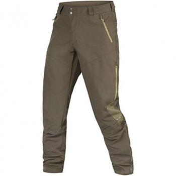 Pantalones largos de ciclismo Endura MT500 Spray para hombre en color verde botella (tamaño S)