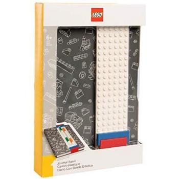 LEGO - Agenda con banda de construcción, color gris