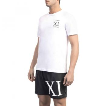 Bikkembergs White Cotton T-Shirt - S