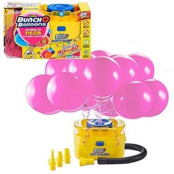 X-Shot - Hinchador eléctrico con 16 globos de fiesta autosellantes Bunch O Balloons