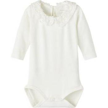 Long Sleeve Baby Bodysuit Name It Tylla White Alyssum