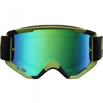 Máscara Bell Descender Crossbones Mirror Verde Negro