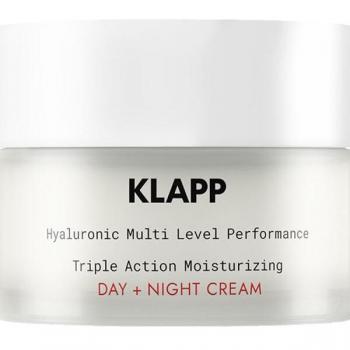 Crema Hidratante Triple Acción Día + Noche con Ácido Hialurónico 50 ml - Klapp