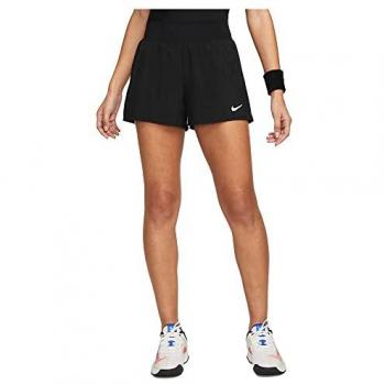 Nike Court Victory Flex Shorts para Mujeres, Color Negro, Talla XS