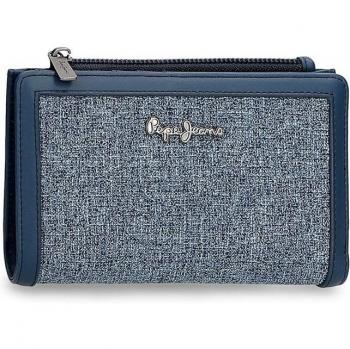 Cartera con tarjetero Pepe Jeans Maddie azul