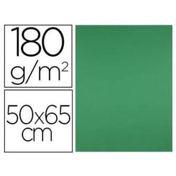 Cartulina Liderpapel 50x65 cm verde navidad 180 gr unidad