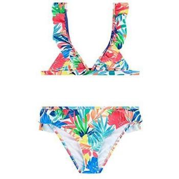 Pepe Jeans - Bikini PGB10321 Ruffle Bikini 0AA Multi - Ropa DE BAÑO para NIÑA