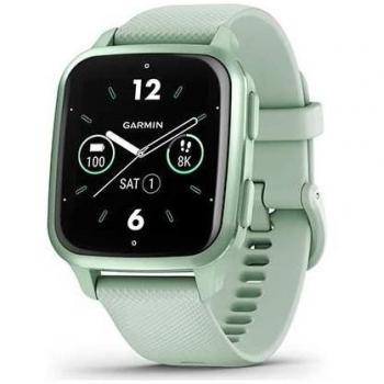 Garmin Venu Sq 2 Smartwatch 40mm Cool Mint con GPS, Frecuencia Cardíaca y Notificaciones